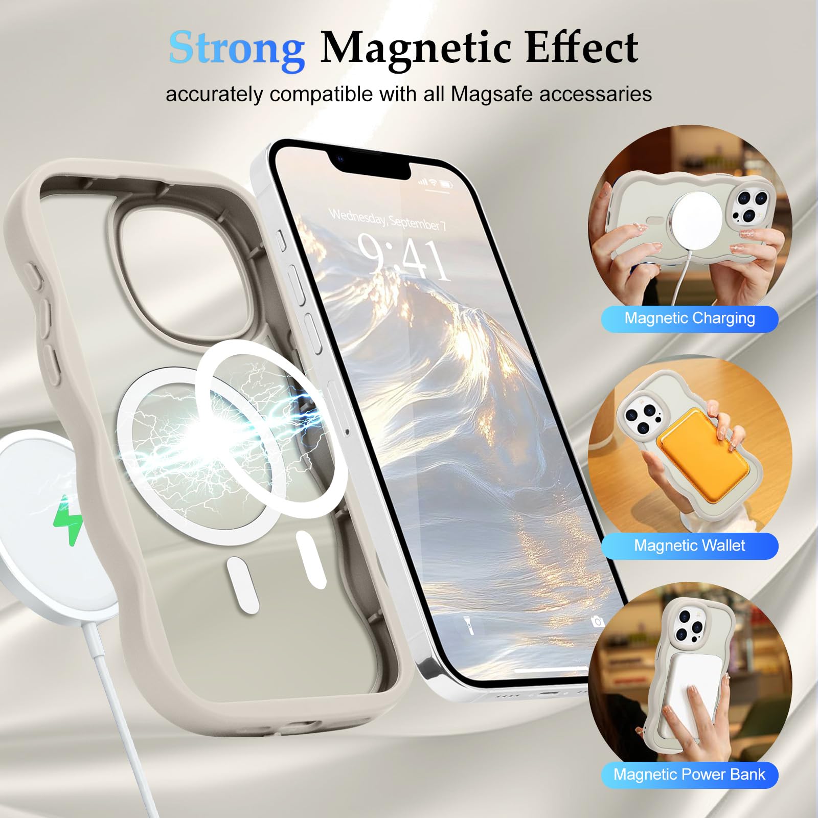 Amazon.co.jp: Pepmune iPhone 13 Pro Max 用 ケース MagSafe対応